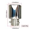 Stainless Steel Muffler Tailpipe for Citroen C3-XR/Venucia T70/Zotye T600
