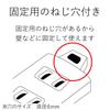ELECOM Power Strip, 6 Outlets, 3-Pin Plug, Magnetic Attachment, 5m, Gray, T-WRM3650LG/RS