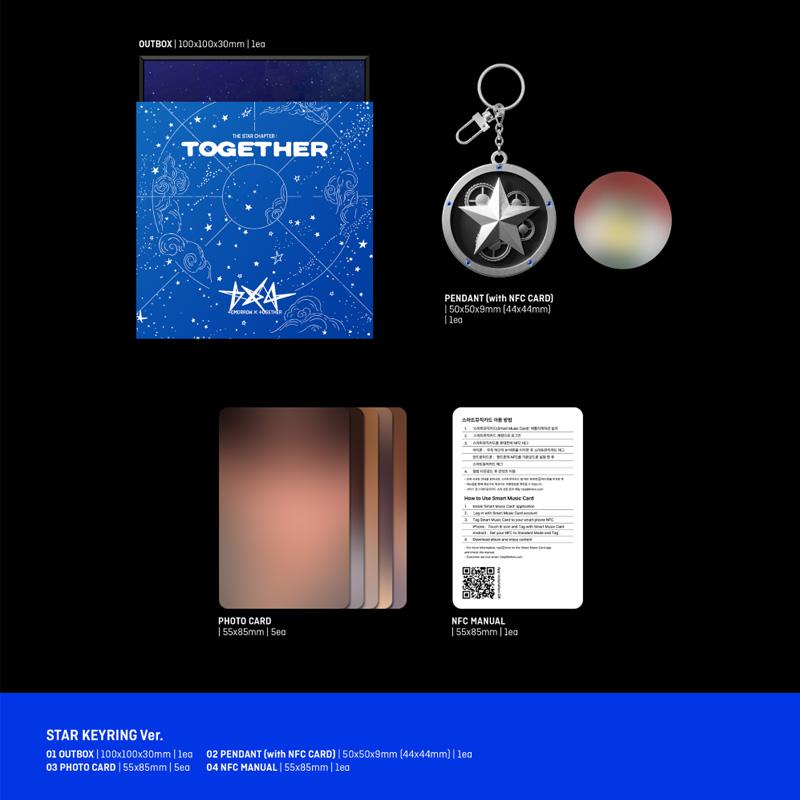 TOMORROW X TOGETHER – The Star Chapter: TOGETHER (Star Keyring Ver.)