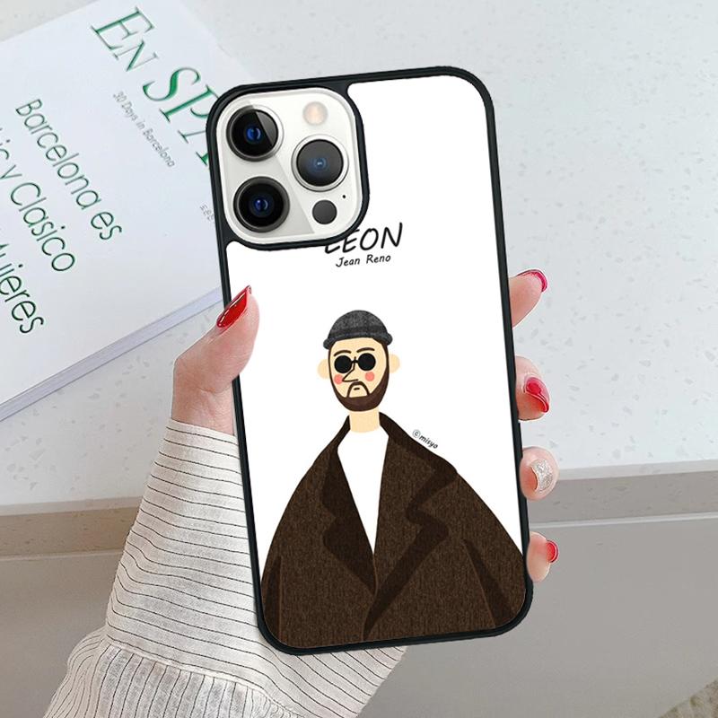 

Leon Movie Phone Case cover For iPhone 17 Air 15 16 16e 14 13 Pro Max Coque 12 11 Pro Max For Apple PLUS fundas iPhone 11pro max