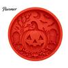 Flexible Silicone Casting Molds Stepping Stone Mold for Halloween DIY Garden Pathway, Reusable Concrete Cement, Sunflower Cat Pumpkin Art Decor Patio