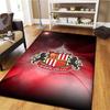 Sunderland Association Football Club Carpet Rug for Living Room Bedroom Home Sofa Decoration,Kids Play Non-slip Floor Mat