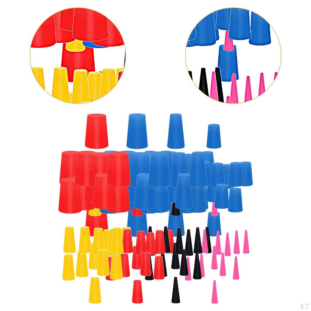 Silicone Tapered Plug Kit Assortment High Temperature Resistant Hole Plugs for Media Blasting