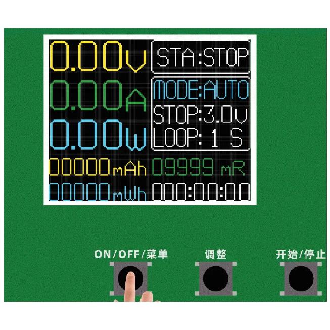 Type-C LCD Display Battery Capacity Tester MAh MWh Lithium Battery Digital Battery Power Detector Module 18650 Battery Tester