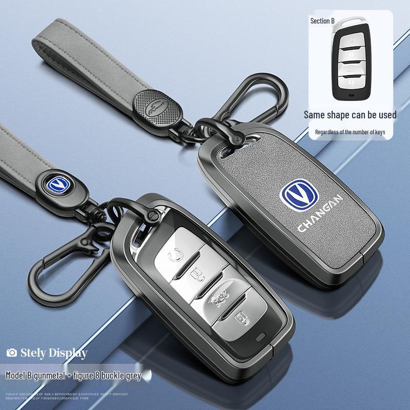 Changan Key Case: Compatible with CS75 Plus, CS55 Plus, CS35 Plus, Eado, Oshan X7, X5 Models