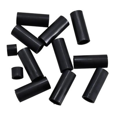 M3-M10 Noir ABS Non Fileté Écarteur Rond Creux en Nylon Rondelle d'Écartement Creuse Support de Carte PCB pour Colonne de Support d'Installation TV Pilier