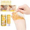 24K Gold Milk Honey Hand Care Masks Soothing Moisturizing Exfoliating Whitening Nourishing Hydrating Gel Hand Mask