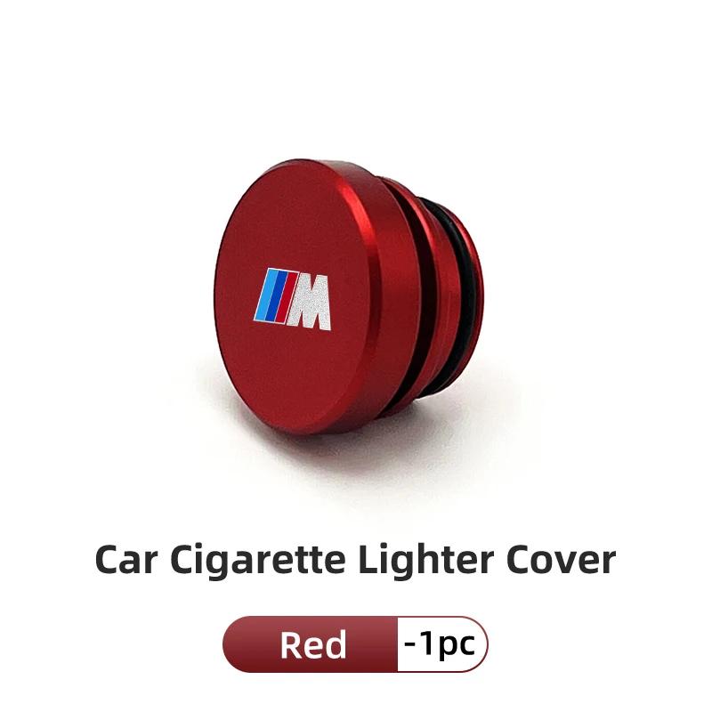 Car Sticker 2025 Hot Car Cigarette Lighter Dust Cover Dustproof Decoration Cap For BMW M M3 M4 M5 X1 X3 X5 X6 X7 E90 E70 F10 F20