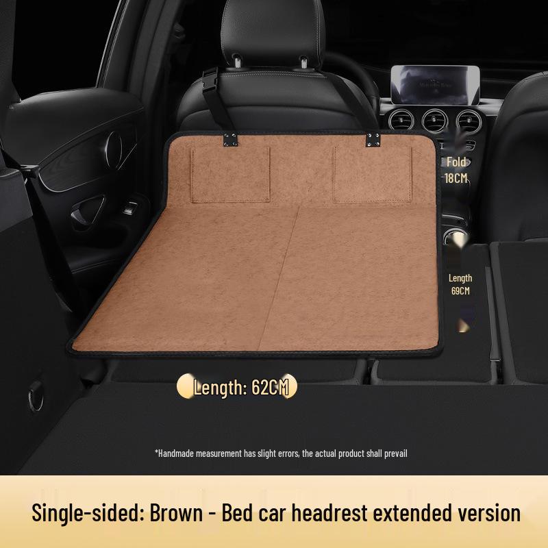 RV Travel Mattress with Headrest for Car Trunk & Rear Seat