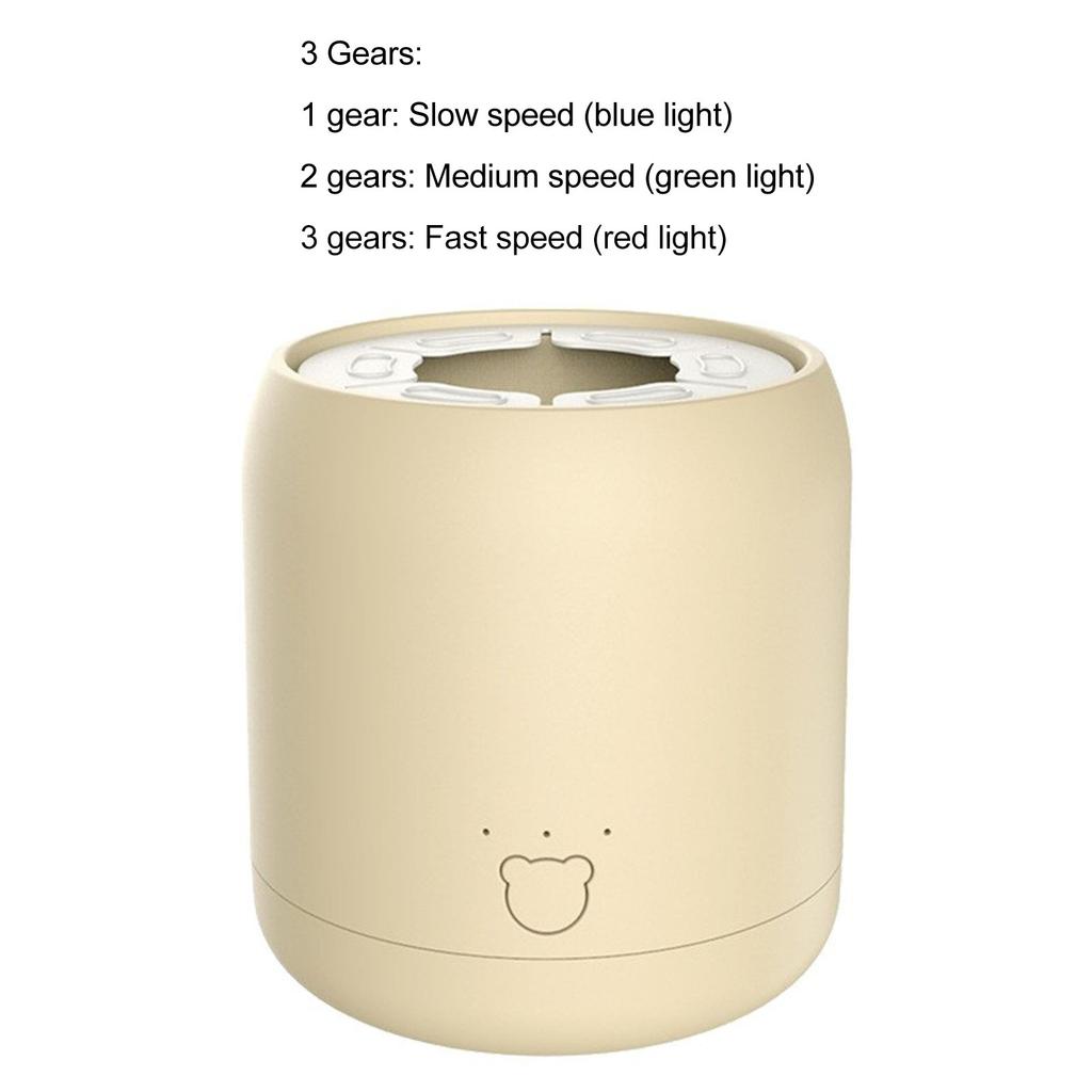 Electric Automatic Baby Milk Bottle Shaker USB Charging Hands Free Prevent Bloating Infant Bottle Mixer