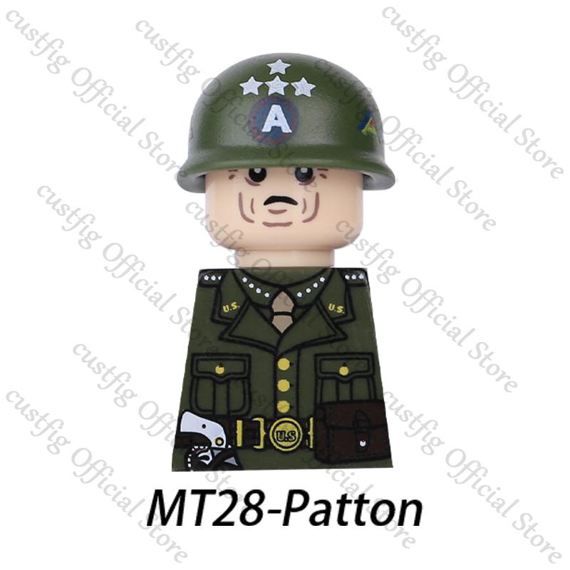 WW2 US Navy Military Airborne Field Corps Soldier Figures Building Blocks Army Flying Tigers Infantry Gun Weapon Bricks Kids Toy