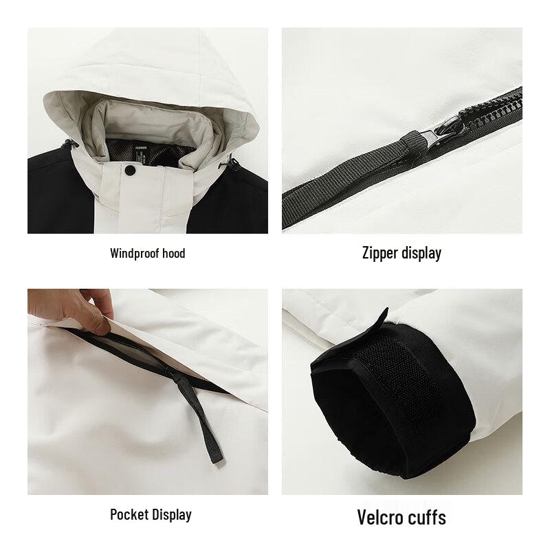 ROMON Graphene Winter Padded Jacket with Detachable Hood