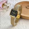 Light Luxury high-end Women Watch Simple and Compact Dial Cool Retro Korean Version Female Student Quartz Wristwatches