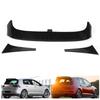 For Clubsport   Rear Roof Spoiler Wing Kit UV-Resistant for MK7CelsiusMK7.5 Standard 2013-2020(Gloss Black )