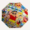 1pc Crayon Shinchan Adventure Windproof Automatic Umbrella, Lightweight for Women/Men, Perfect Christmas Gift A0811231