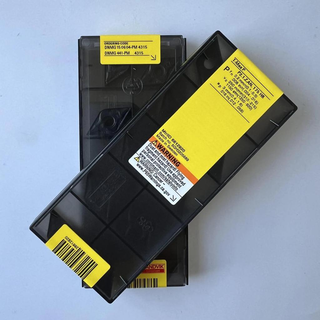 Original Sandvik / DNMG150604-PM 4315 CNC lathe carbide blade 10 PCS