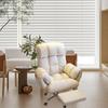 Lazy Computer Chair Office Chair Rotatable Retractable Footrest Desk Chair