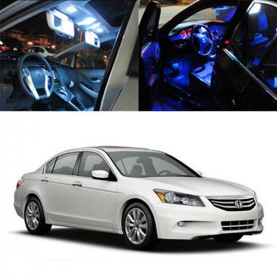 5 x 5050-SMD LED Full Interior Lights Package For 2008-2012 Honda Accord Sedan