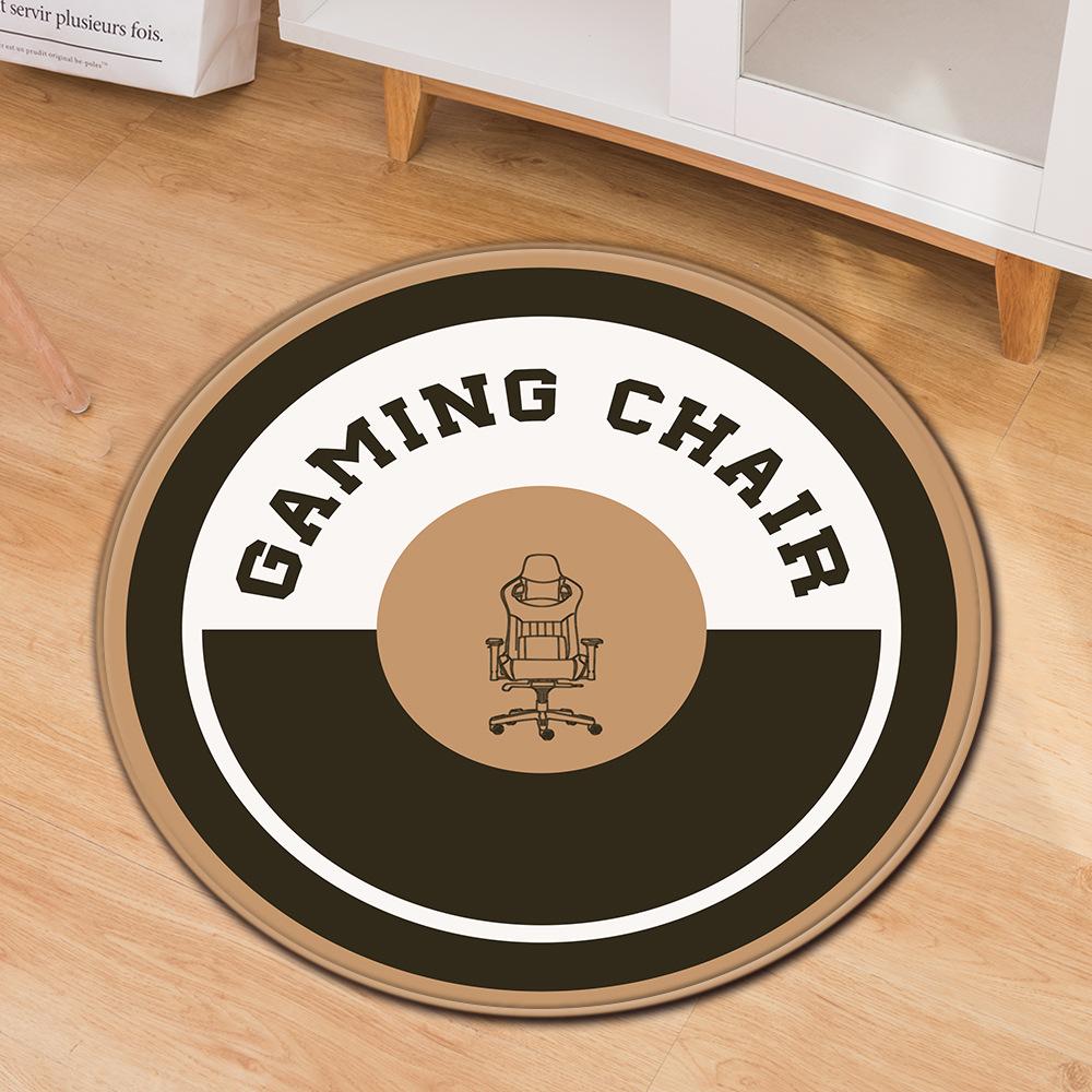 Simple Printed Carpet Computer Chair Mat Office Chair Floor Mat Door Mat Foot Mat
