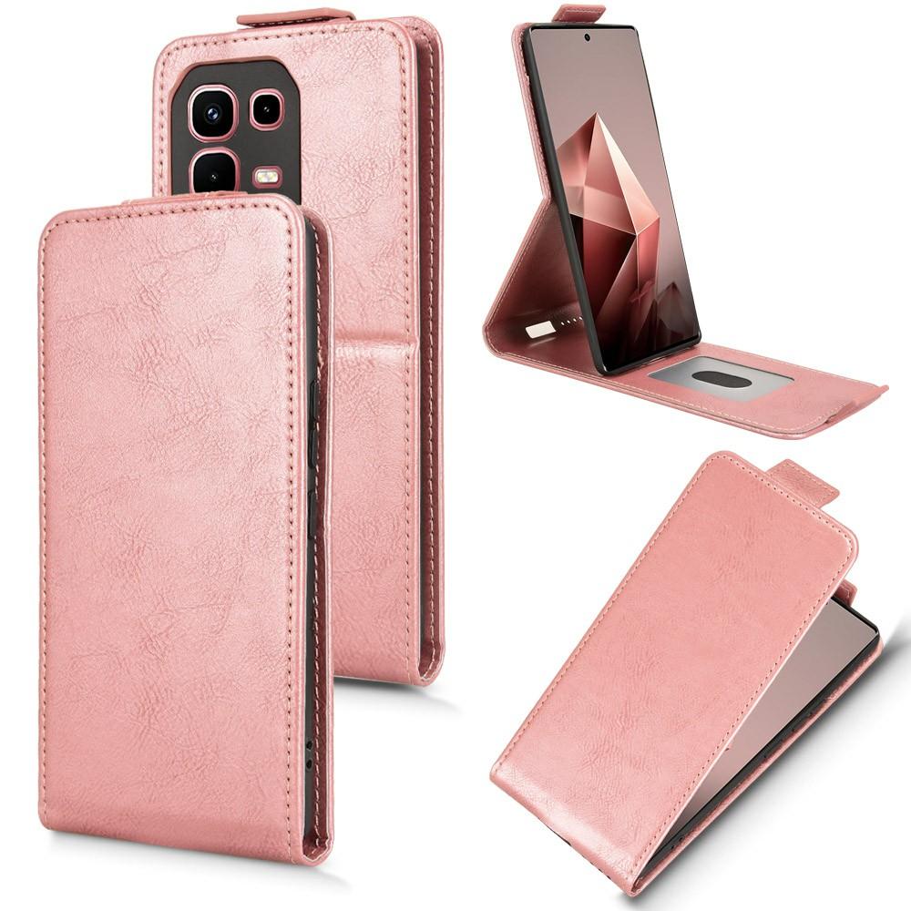 For Infinix Note 50s 5G X6870 Stand Case Magnetic Clasp Vertical Flip Leather Phone Cover with Card Holder