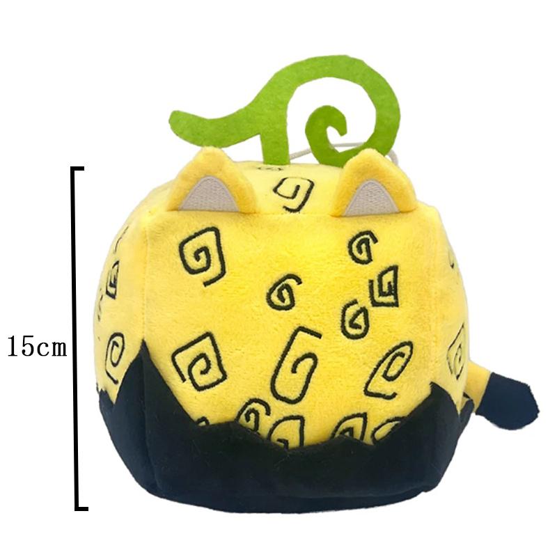 15cm Blox Fruits Plush Toy Buddha Kitssune Dragon Shadow Dough Spirit Fruit Soft Stuffed Anime Game Box Plushies Friend Gift