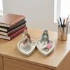 Elegant Virgin Mary Rosary Holder Timeless Charm Our Lady of Grace Statue Storage Tray  Living Room