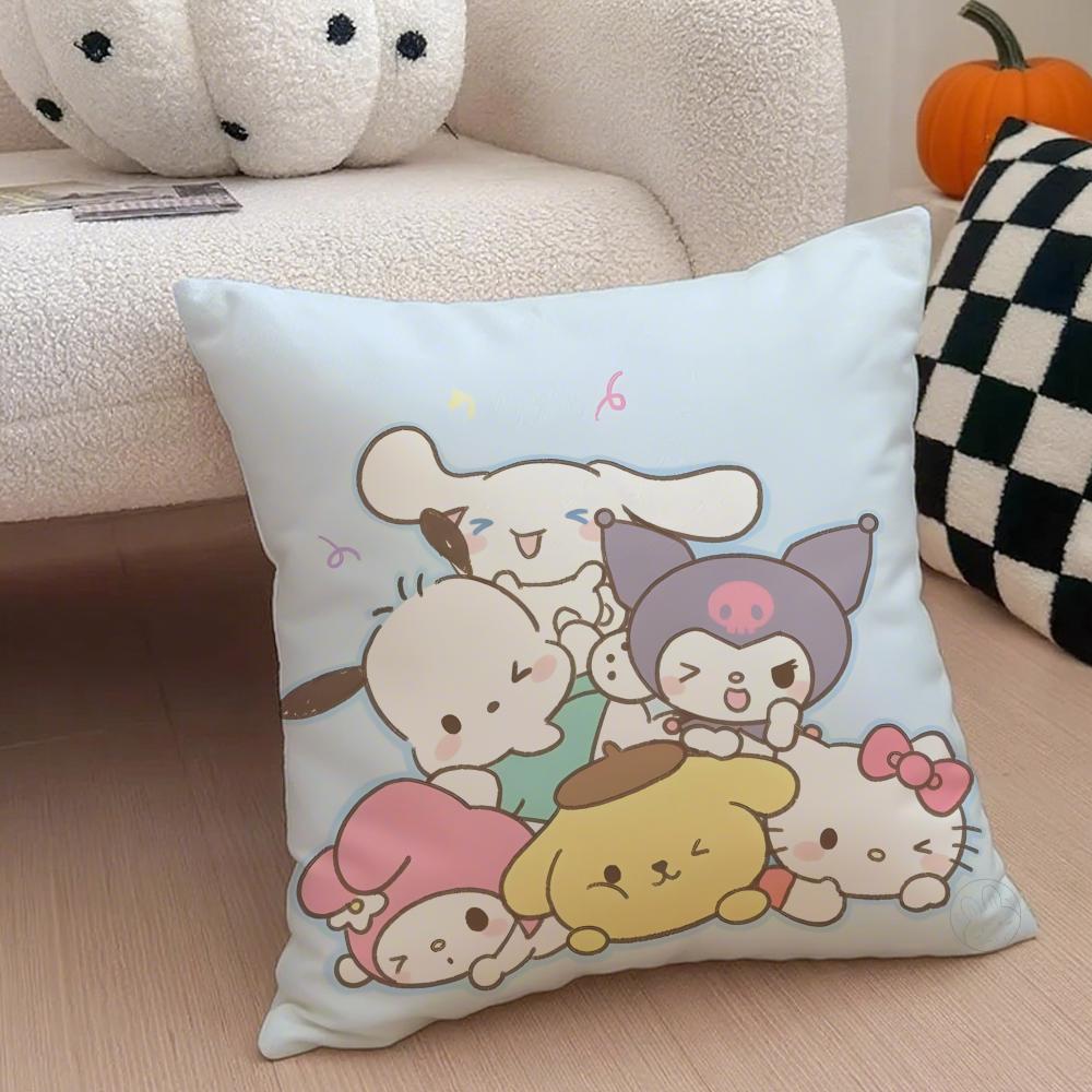 Year of the Horse Pillow Festive Decor Cushion Cover Linen Pillow Case Soft Breathable Protective Couch Room Decoration