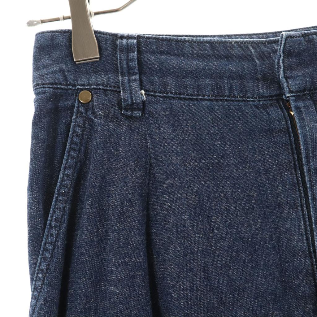 BEAUTY&YOUTH UNITED ARROWS Made in Japan Linen Blend Wide pants M Navy Women Used