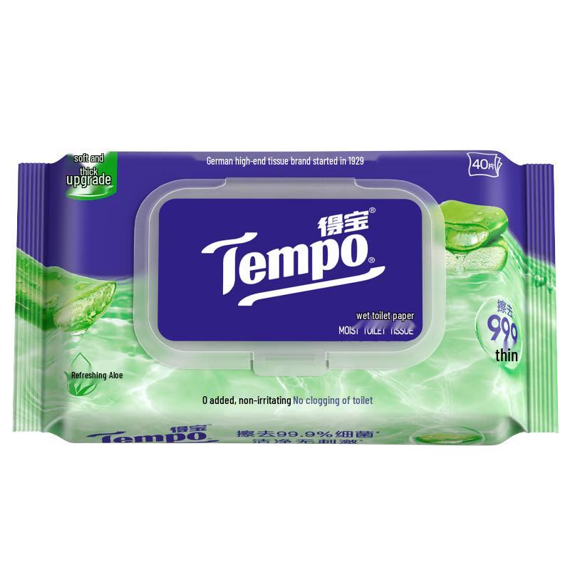 Tempo Flushable Wet Wipes