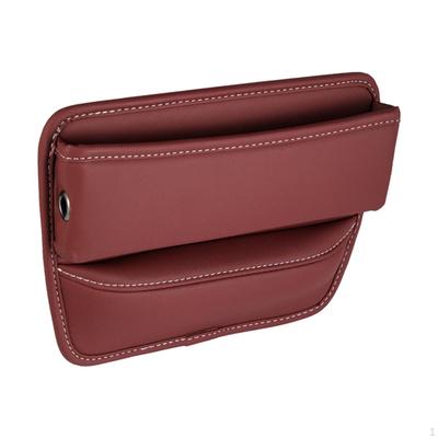 Car Gap Filler Easy To Install Storage Automotive Accessories Multifunction PU Console Organizer for