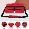 Multi-functional Portable Medicine Bag Double Zipper Travel Medication Case  Camping