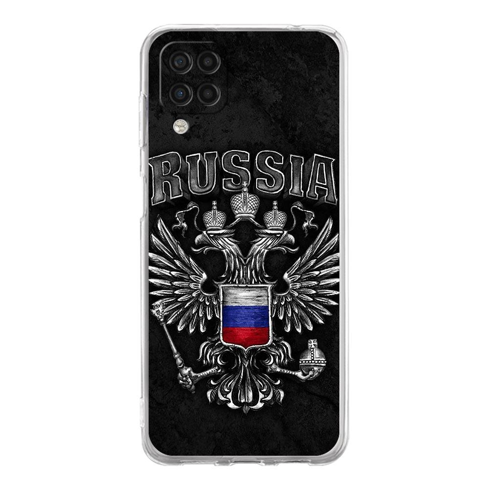 Russia Omsk Flag Siberian Flag Phone Case for Samsung A13 A15 A25 A35 A51 A55 A71 A21S A11 A31 A41 A23 A53 A73 5G A05s Cover