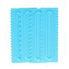4pcs Professional PP Cake Scraper Sawtooth Textures Icing Smoother Comb Food-Grade Fondant Icing Tools Pastry Pizza Biscuit