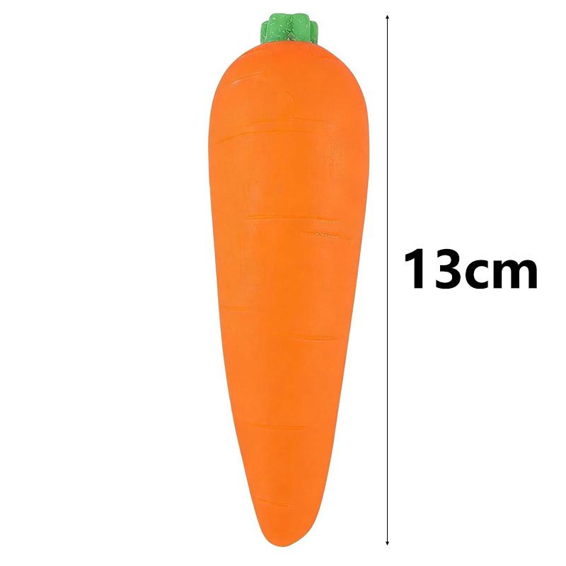 Karotte Stretch Quetschspielzeug Weiches Elastisches Stressabbau Fidget Spielzeug Sensorisches Dekompressionsspielzeug Für Kinder Erwachsene orange