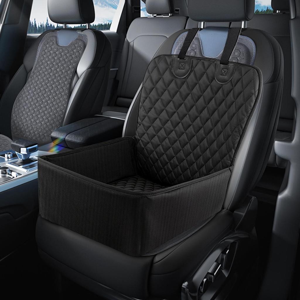 Car Seat for Dogs Large Waterproof Pet Seat Cover for Cars Booster Cushion Protector Carrier for Bed Barrier Backseat Truck Cat