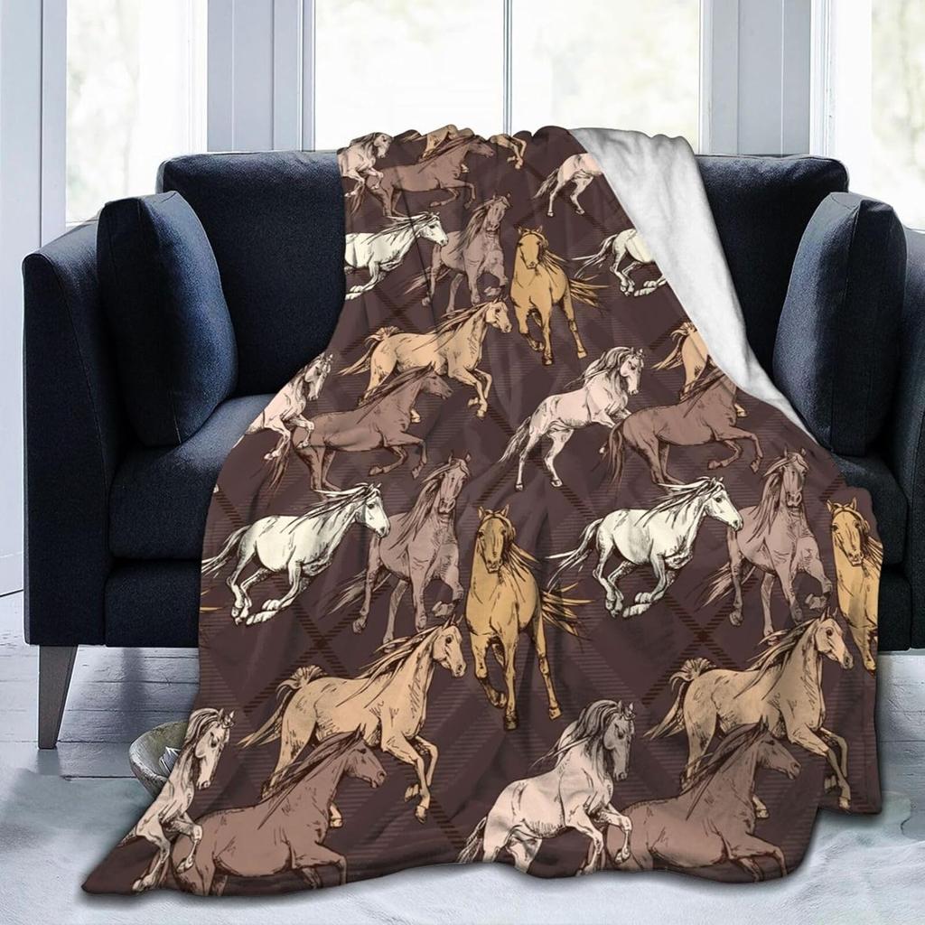 Animal Capybara Leaf Blanket Soft Lightweight Throw Blankets Cozy Flannel Bed Throws for Sofa Couch Travel Home Room Bedroom