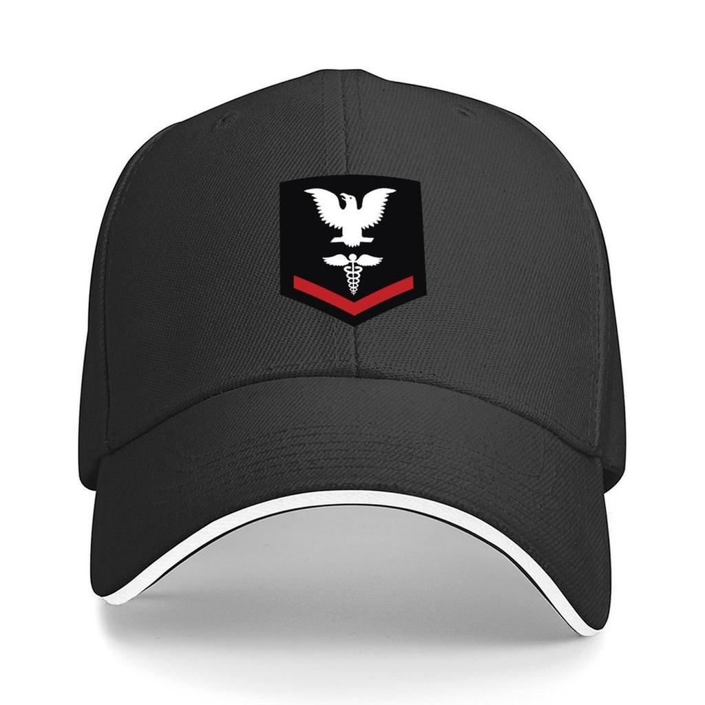 HM3 Hospital Corpsman Third Class Baseball Cap sun caps Big Size Hat Beach Bag Rave For Women Men's