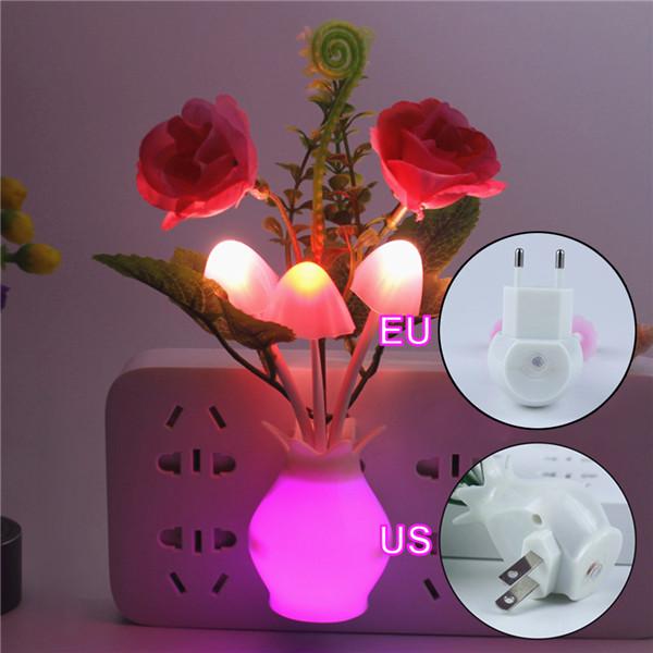 Buy Energy Saving Light Control Induction LED Night Light Romantic