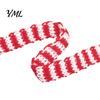 Christmas Theme Ribbon for Gift Boxes 5m Woven Wrapping And Bouquet Packaging, Decorative Holiday Packaging Knit Crafts DIY Bow Making, 0.7"