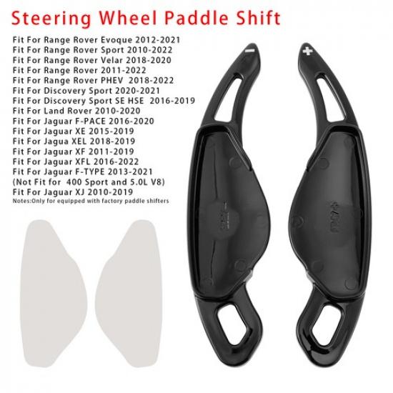 Steering Wheel Paddle Shifter Extension For Range Rover Discovery Black