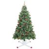 Support de sapin de Noël blanc 61x61x15,5 cm