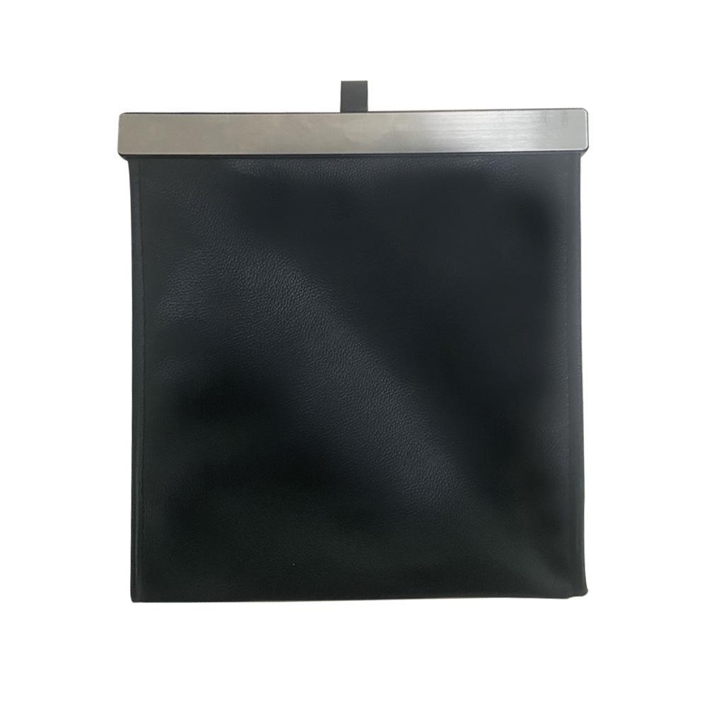 Large Capacity Foldable Waterproof Car Trash Can with Hook