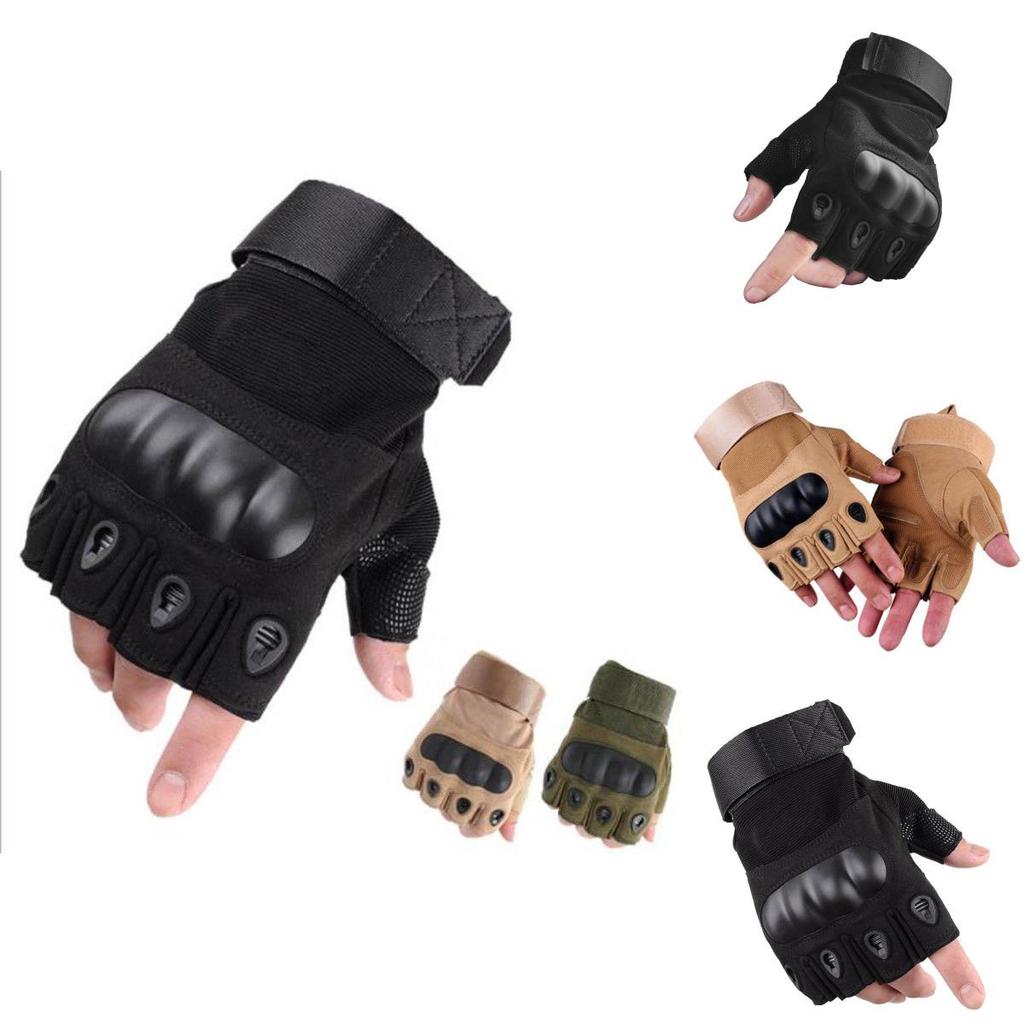 Ideal Gift Mens Tactical Half Finger Gloves For Fitness Travel And Outdoor Adventures