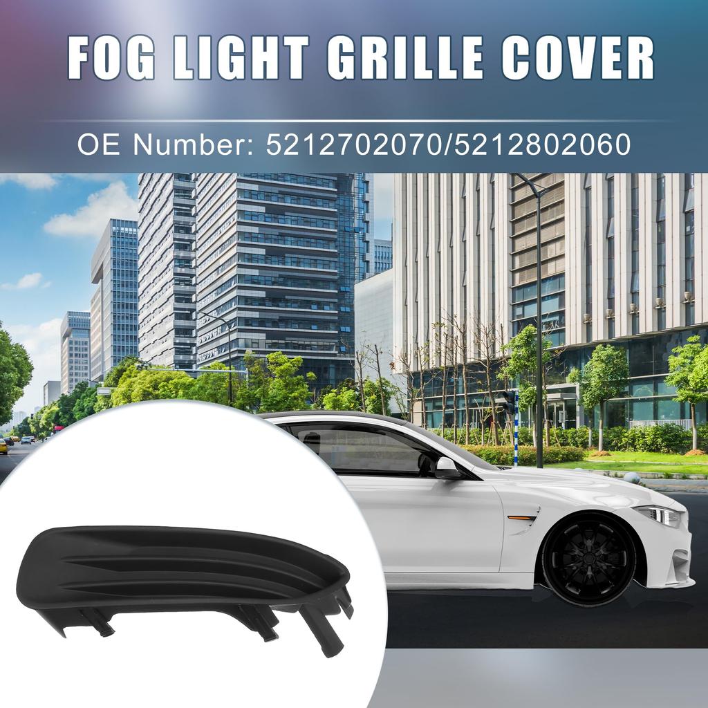 ABSOPRO Left and Right Side Fog Lamp Grille Cover Part Numbers Compatible with and Toyota 1 Pair Trim, 5212702070/5212802060, Toyota, Corvette, Civic,