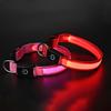 LED Köpek Tasması Şarj Edilebilir Işıklı Köpek Tasması 3 Işık Modu Ayarlanabilir Işıklı Tasma Gece Güvenliği Akşam Yürüyüşleri İçin