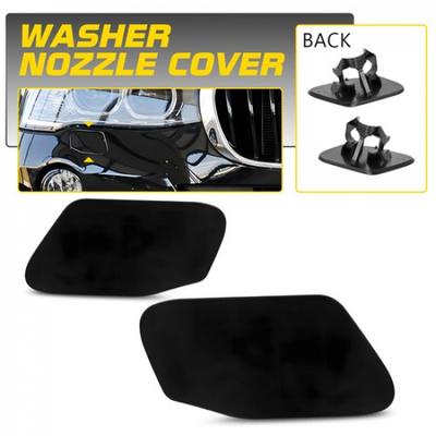 Pair For BMW X3 F25 2010-2017 Front Headlight Washer Nozzle Cover 51117338568 US
