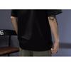 Summer Round Neck Pure Cotton Top Fashionable Casual Solid Color Short Sleeved Men's T-shirts