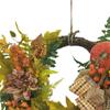 Fall Wreath Harvest Door Hanging Decorative Porch Autumn Artificial for Holiday