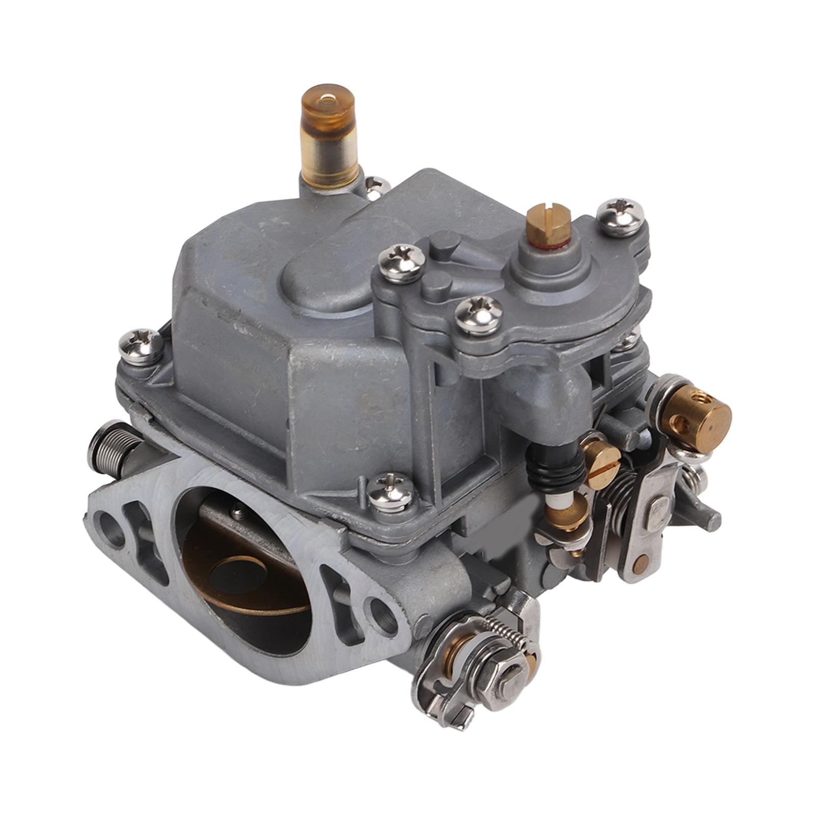 

Marine Carburetor Carbs Assy 66M1430110 Replacement for 4 Stroke 15HP Front Operated Electric Start Outboard Motor Engine