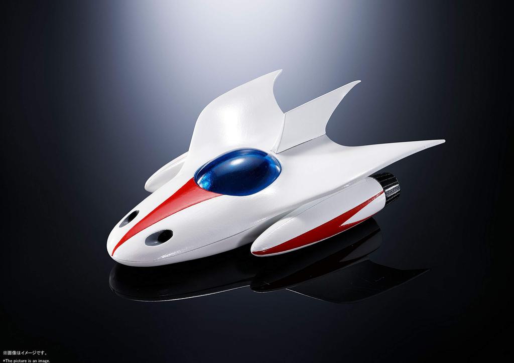 TAMASHII NATIONS Soul of Chogokin Getter Robo Getter 2 3 175mm Getter ABS PVC Painted Movable Figure GX-91 & D.C. (Getter 2 Approx. 3 Approx. 90mm)